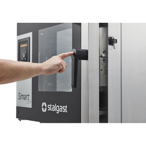 Piec konwekcyjno-parowy, STALGAST SmartCook, dotykowy, gazowy, 7xGN1/1, P 14 kW - zdjęcie 2