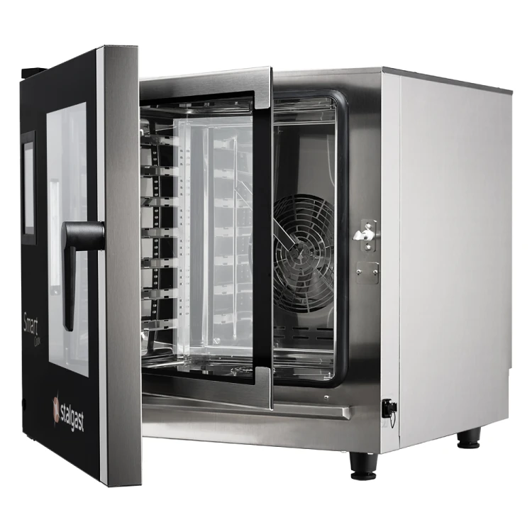 Piec konwekcyjno-parowy, STALGAST SmartCook, dotykowy, 7xGN1/1, P 10.2 kW - zdjęcie 3