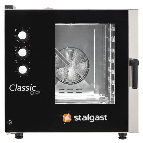 Piec konwekcyjno-parowy, STALGAST ClassicCook, manualny, 7xGN1/1, P 10.2 kW