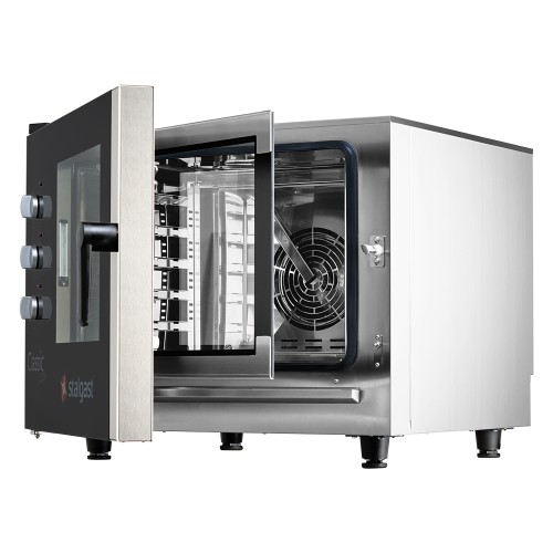 Piec konwekcyjno-parowy, STALGAST ClassicCook, manualny, 7xGN1/1, P 10.2 kW - zdjęcie 2