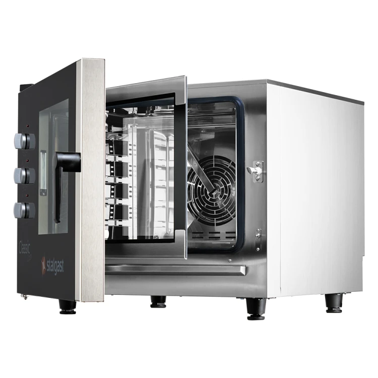 Piec konwekcyjno-parowy, STALGAST ClassicCook, manualny, 7xGN1/1, P 10.2 kW - zdjęcie 2