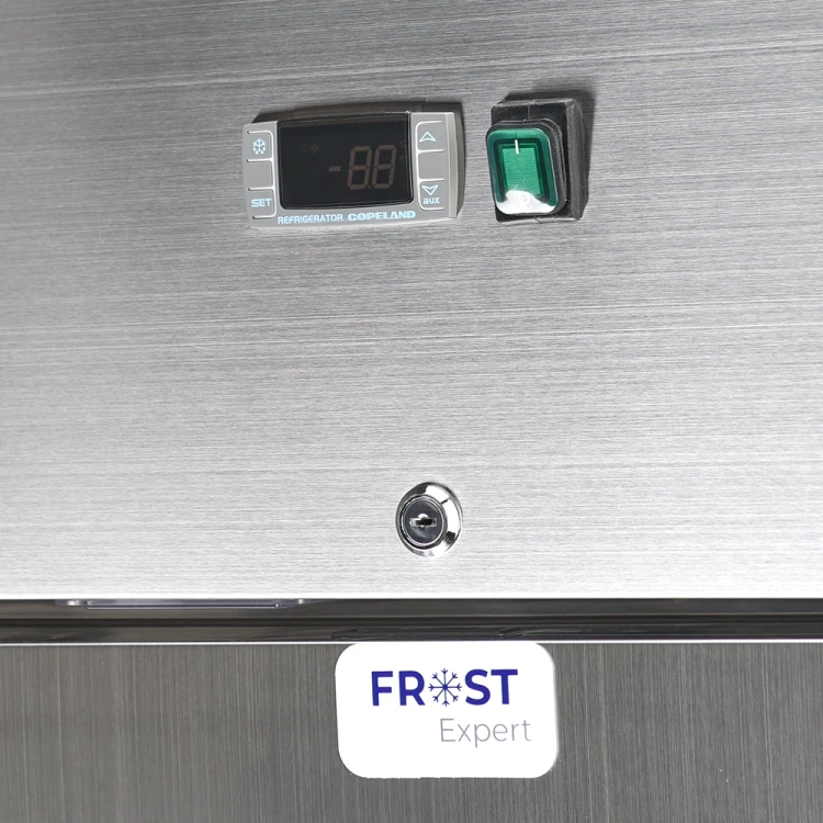 Szafa chłodnicza ze stali nierdzewnej na nóżkach, Frost, GN 2/1, V 460 l - zdjęcie 6