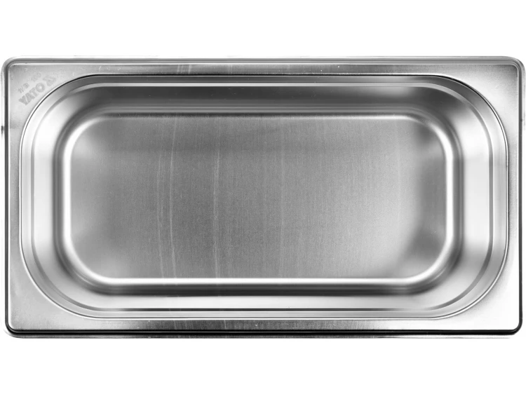 POJEMNIK GASTRONOMICZNY ZE STALI NIERDZEWNEJ GN 1/3 100MM 3.5L