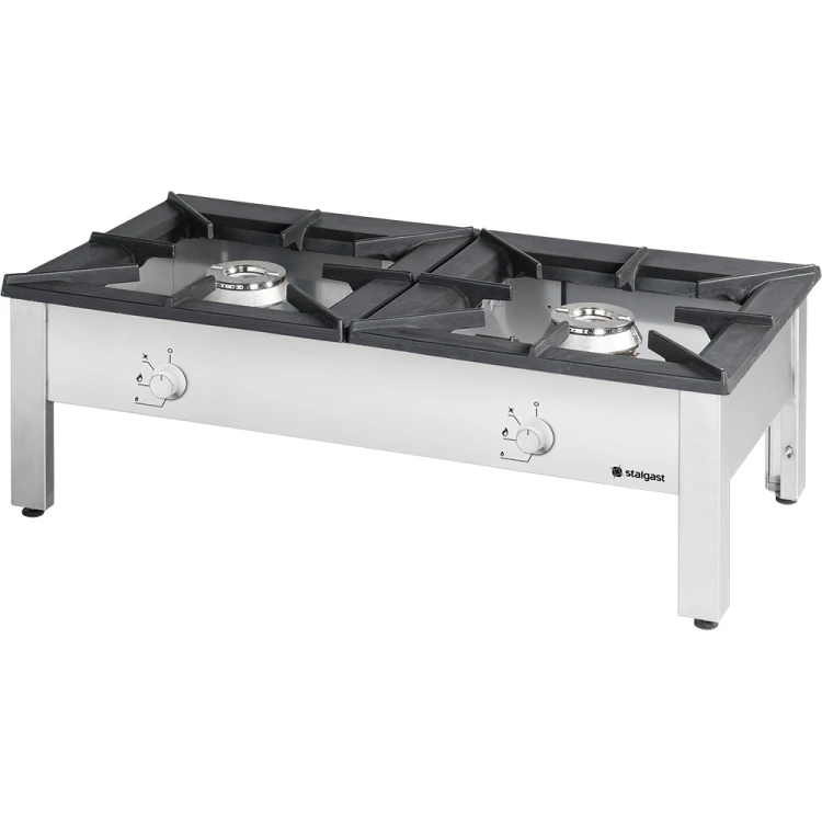 Taboret gazowy podwójny, 1140x607, 2x9.0 kW, G30/37 mbar