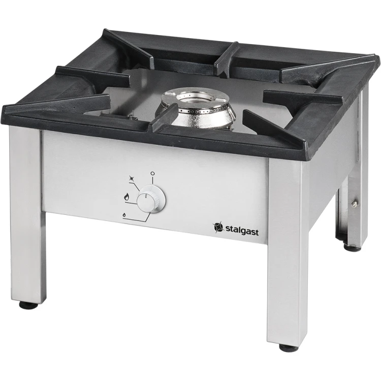 Taboret gazowy pojedynczy, 567x607, 9.0 kW, G30/37 mbar
