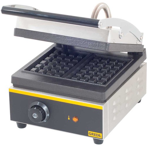 Gofrownica, płyty żeliwne z powłoką ceramiczną, Gredil, P 2 kW - zdjęcie 2