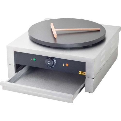 Naleśnikarka, płyta żeliwna z powłoką ceramiczną, Gredil, P 3 kW, U 230 V - zdjęcie 2