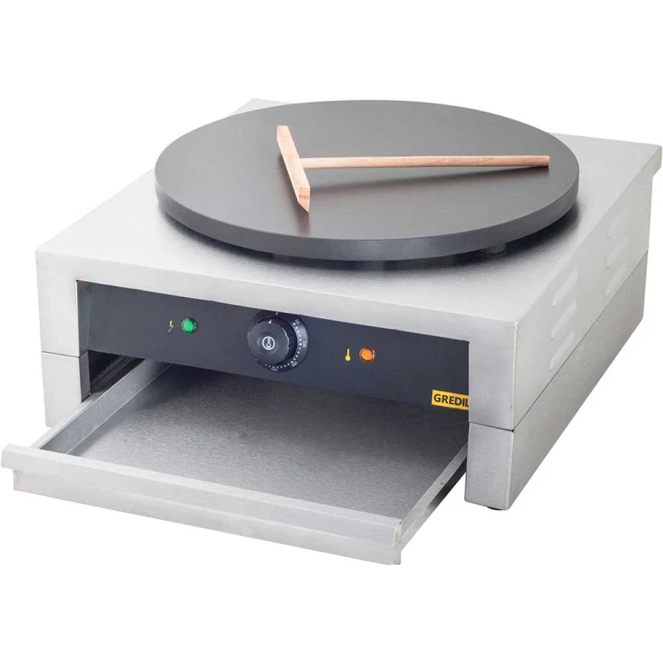 Naleśnikarka, płyta żeliwna z powłoką ceramiczną, Gredil, P 3 kW, U 230 V - zdjęcie 2