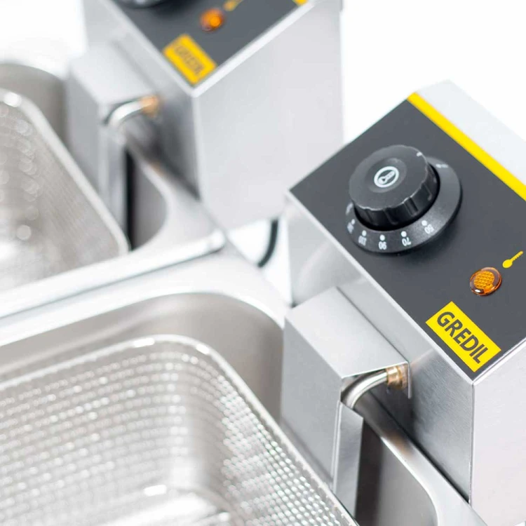 Frytownica, Gredil, V2x5 l, P 2x3.2 kW - zdjęcie 5