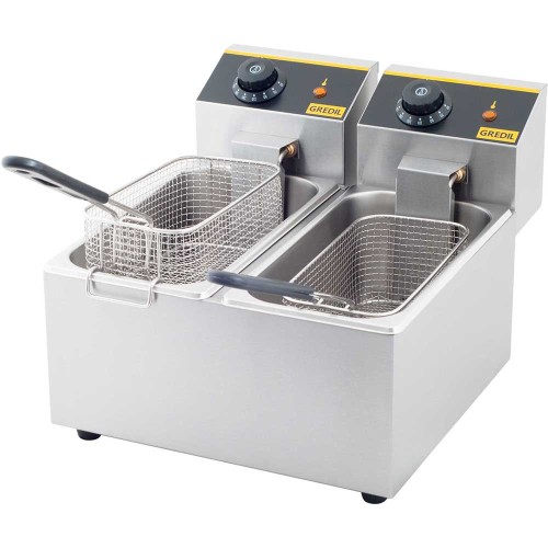 Frytownica, Gredil, V 2x3 l, P 2x2.2 kW - zdjęcie 2