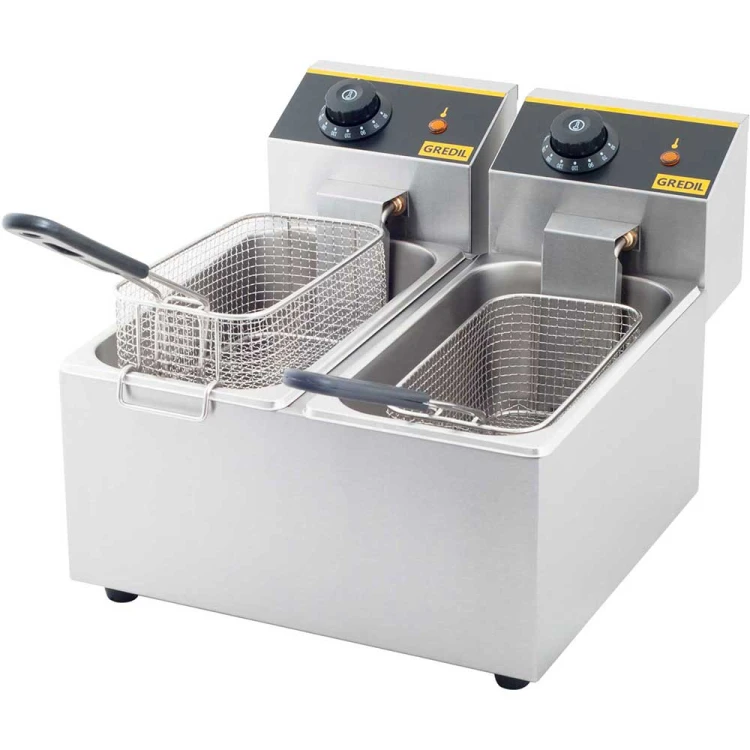 Frytownica, Gredil, V 2x3 l, P 2x2.2 kW - zdjęcie 2
