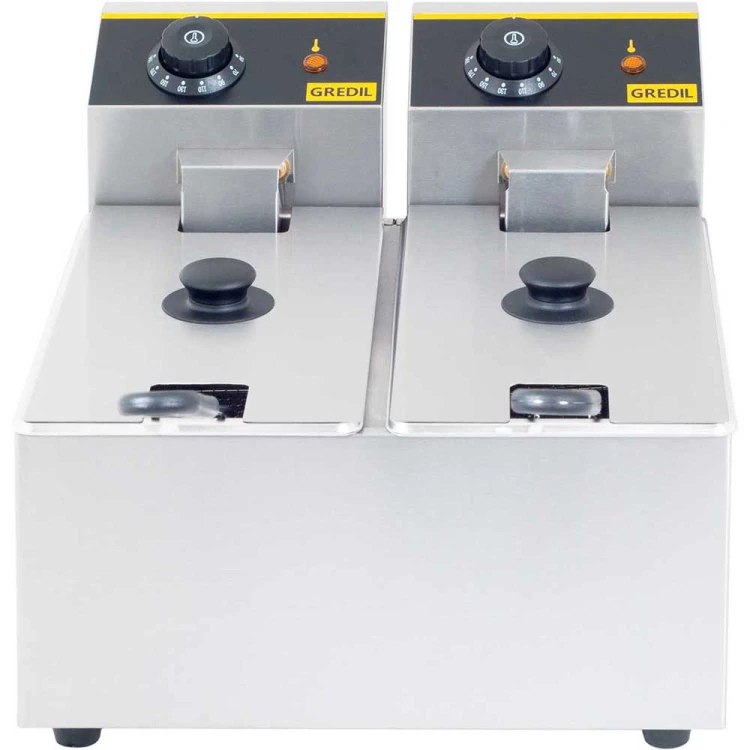 Frytownica, Gredil, V 2x3 l, P 2x2.2 kW - zdjęcie 3