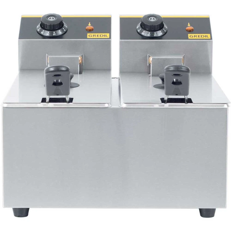 Frytownica, Gredil, V 2x3 l, P 2x2.2 kW - zdjęcie 4