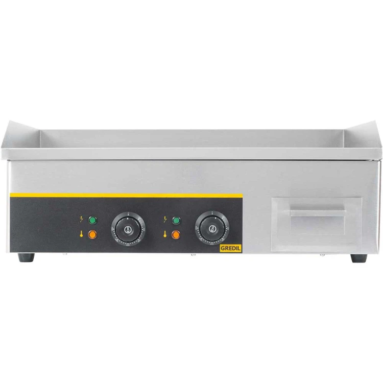 Płyta grillowa 1/2 gładka, 1/2 ryflowana, Gredil,  P 3.5 kW, U 230 V - zdjęcie 3