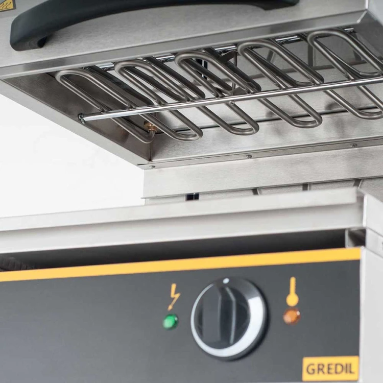 Salamander z ruchomą głowicą, Gredil, W 450 mm, P 2.8 kW, U 230 V - zdjęcie 5