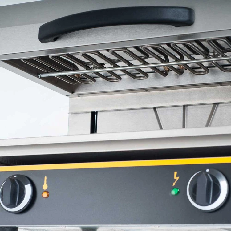 Salamander z ruchomą głowicą, Gredil, W 600 mm, P 4 kW, U 400 V - zdjęcie 4