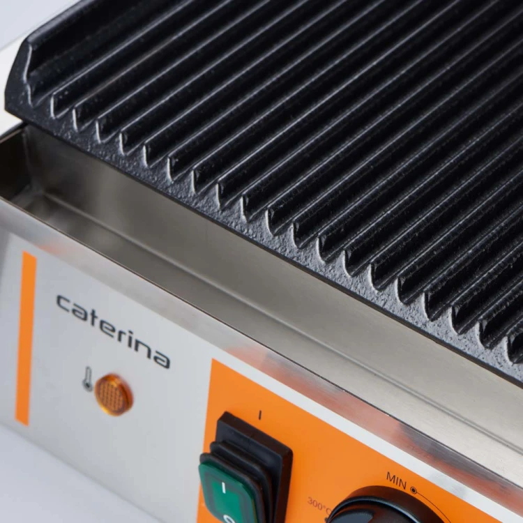 Kontakt grill podwójny ryflowany, P 3.6 kW - zdjęcie 4