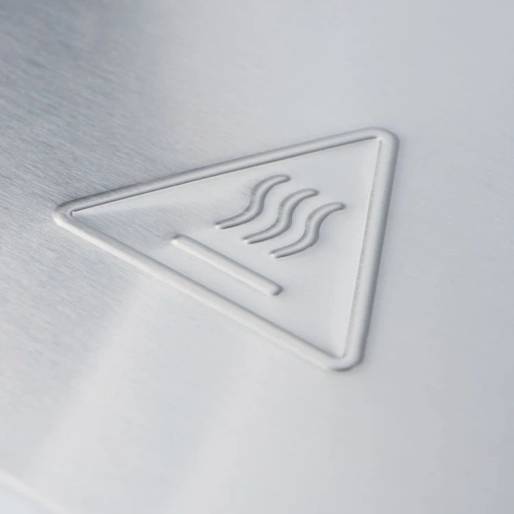 Kontakt grill podwójny ryflowany, P 3.6 kW - zdjęcie 5