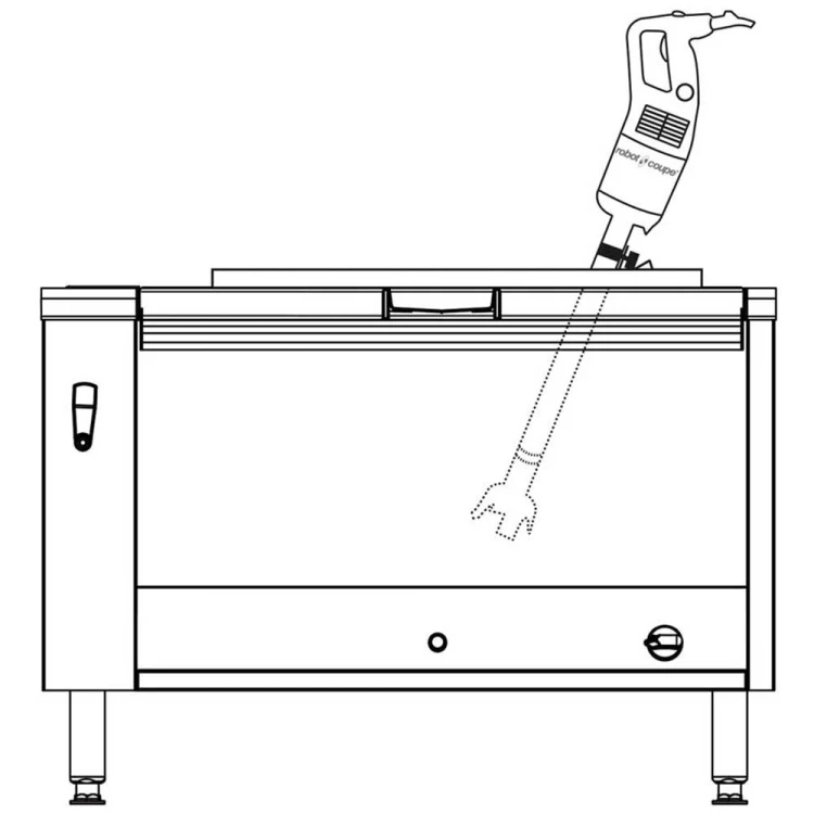 Mikser ręczny, MP 600 Ultra Led, P 0.85 kW, U 230 V - zdjęcie 3