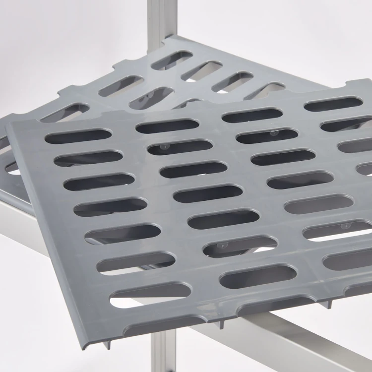 Regał magazynowy aluminiowy, 1510x560x1680 mm - zdjęcie 3