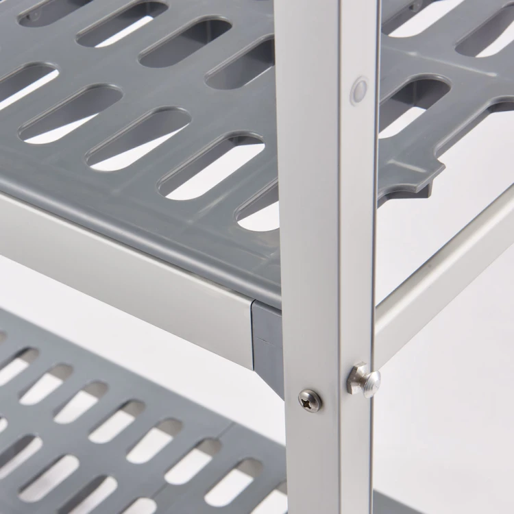 Regał magazynowy aluminiowy, 900x460x1680 mm - zdjęcie 2