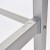 Regał magazynowy aluminiowy, 900x460x1680 mm - zdjęcie 5