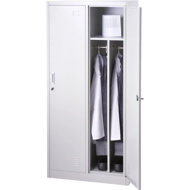 Szafka BHP, 2-drzwiowa, 800x450x1700 mm - zdjęcie 3