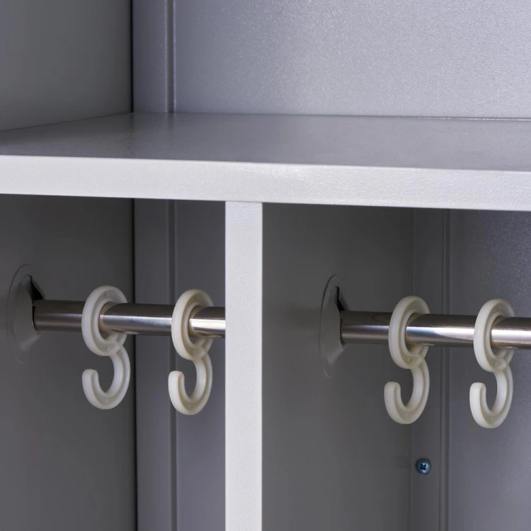 Szafka BHP, 2-drzwiowa, 800x450x1700 mm - zdjęcie 9