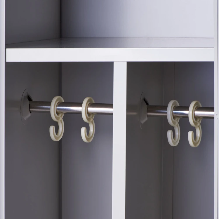 Szafka BHP, 1-drzwiowa, 400x450x1700 mm - zdjęcie 5