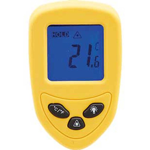 Termometr elektroniczny, bezdotykowy, zakres od -50°C do +380°C - zdjęcie 2