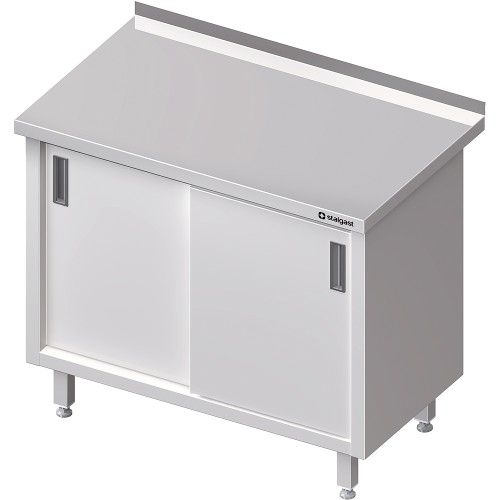 Stół przyścienny z drzwiami suwanymi 1200x700x850 mm