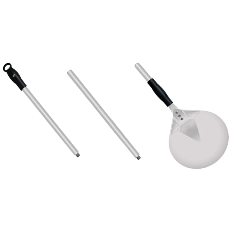 Łopata do pizzy, perforowana, operacyjna, Ø 228 mm, L 1200 mm