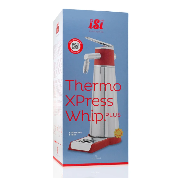 Syfon do bitej śmietany, automatyczny, iSi, Thermo XPress Whip PLUS, V 1.0 l - zdjęcie 7
