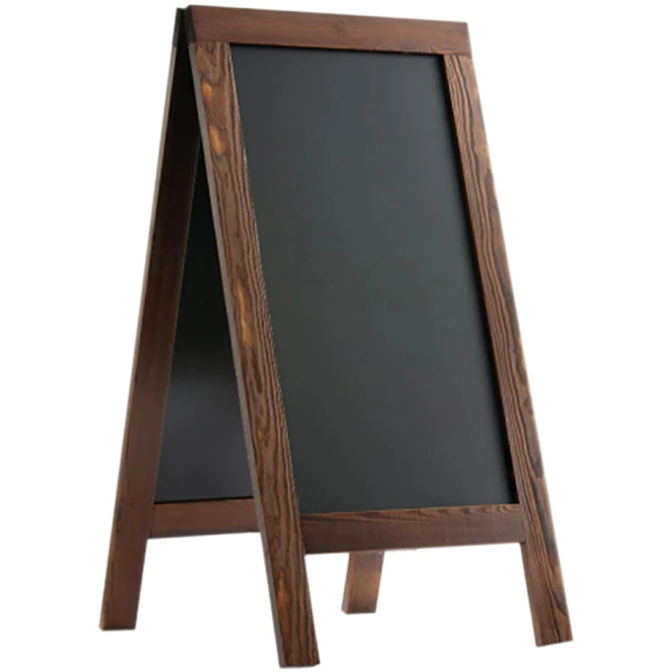 Dwustronny potykacz, tablica reklamowa kredowa, 520x850 mm