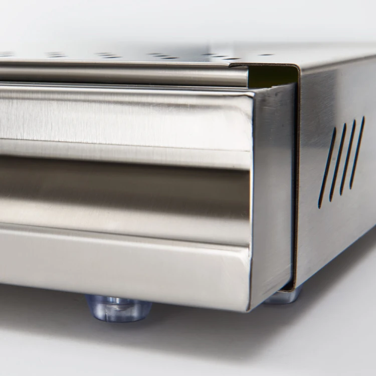 Szuflada ze stali nierdzewnej z odbijakiem pod młynek, ekspres do kawy - zdjęcie 4