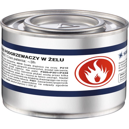 Pasta do podgrzewaczy gastronomicznych (w żelu)