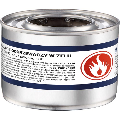 Pasta do podgrzewaczy gastronomicznych (w żelu) - zdjęcie 2