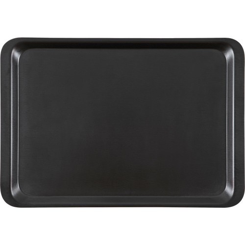 Taca laminowana, czarna, matowa, GN 1/1
