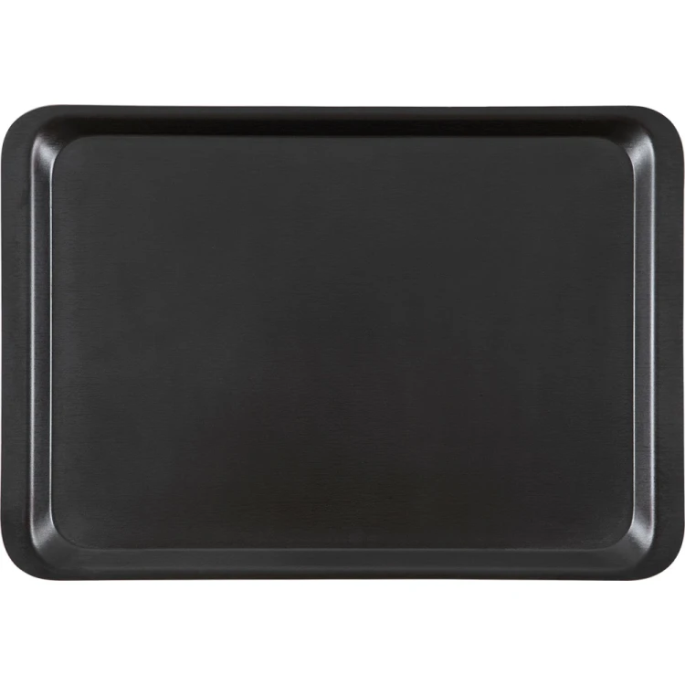 Taca laminowana, czarna, matowa, GN 1/1