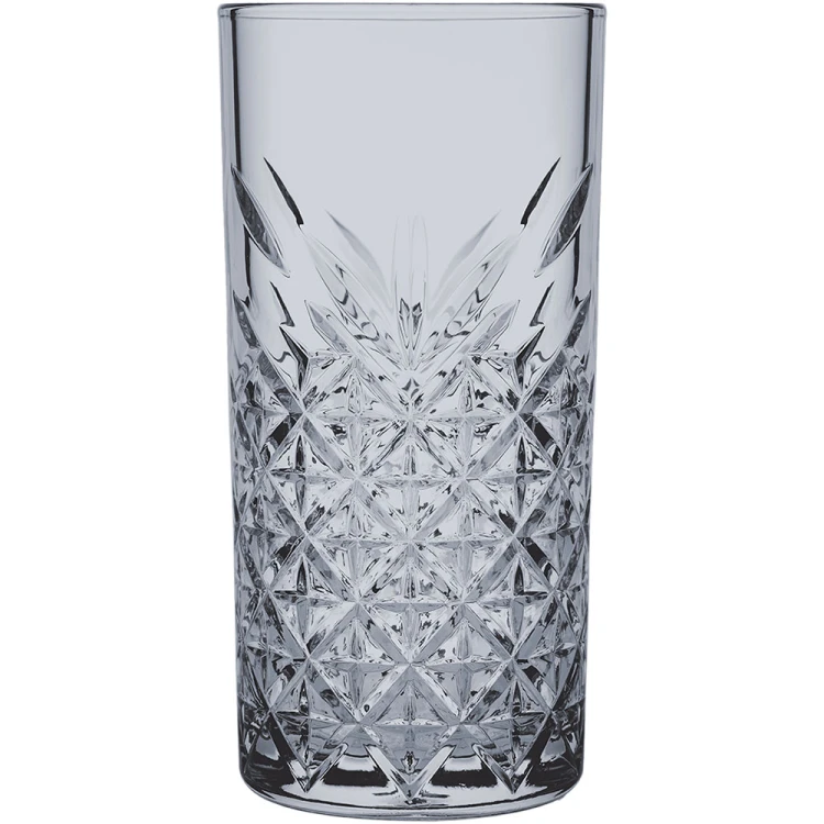 Szklanka wysoka, Timeless, szara, V 450 ml