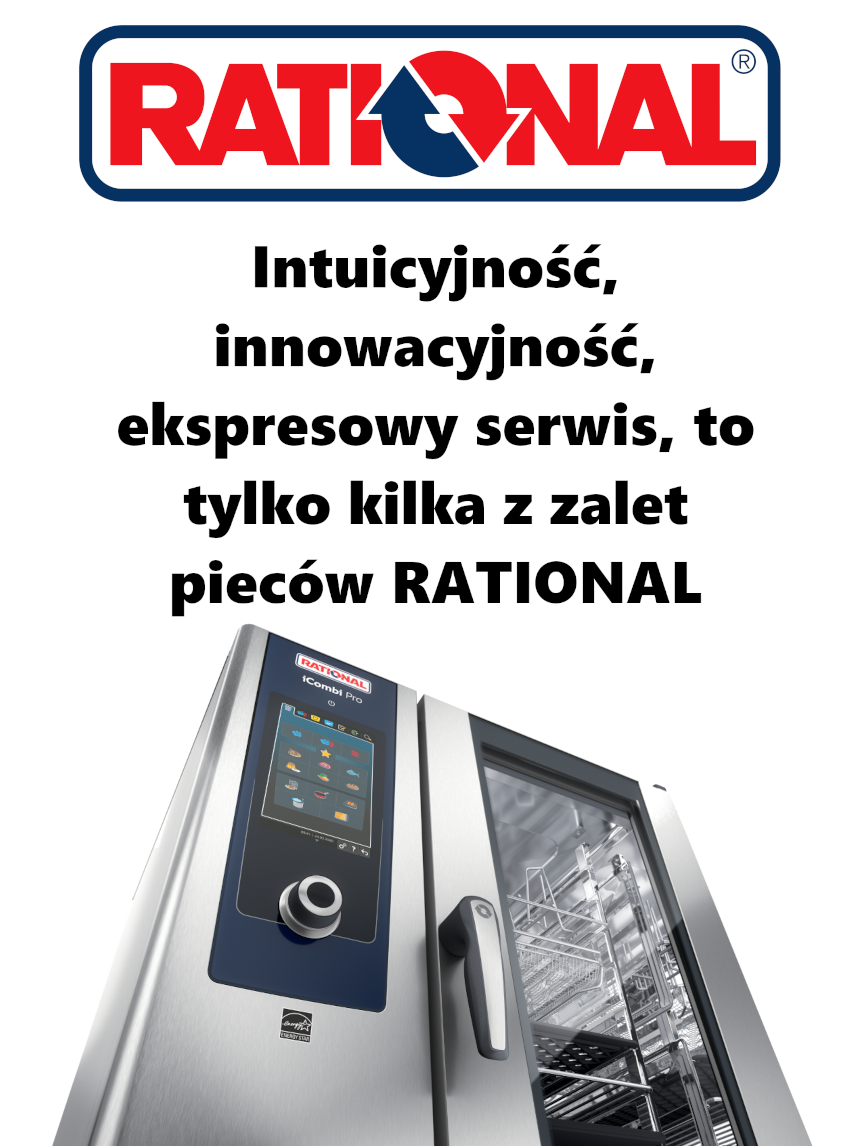 Baner pieców Rational intuicyjność innowacyjność serwis