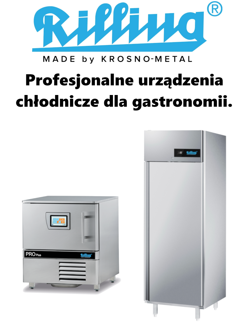 Rilling baner profesjonalne urządzenia chłodnicze dla gastronomii
